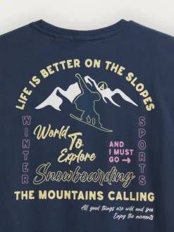 Hombre Alvaro Moreno Teen|Camisetas|CAMISETA SNOW