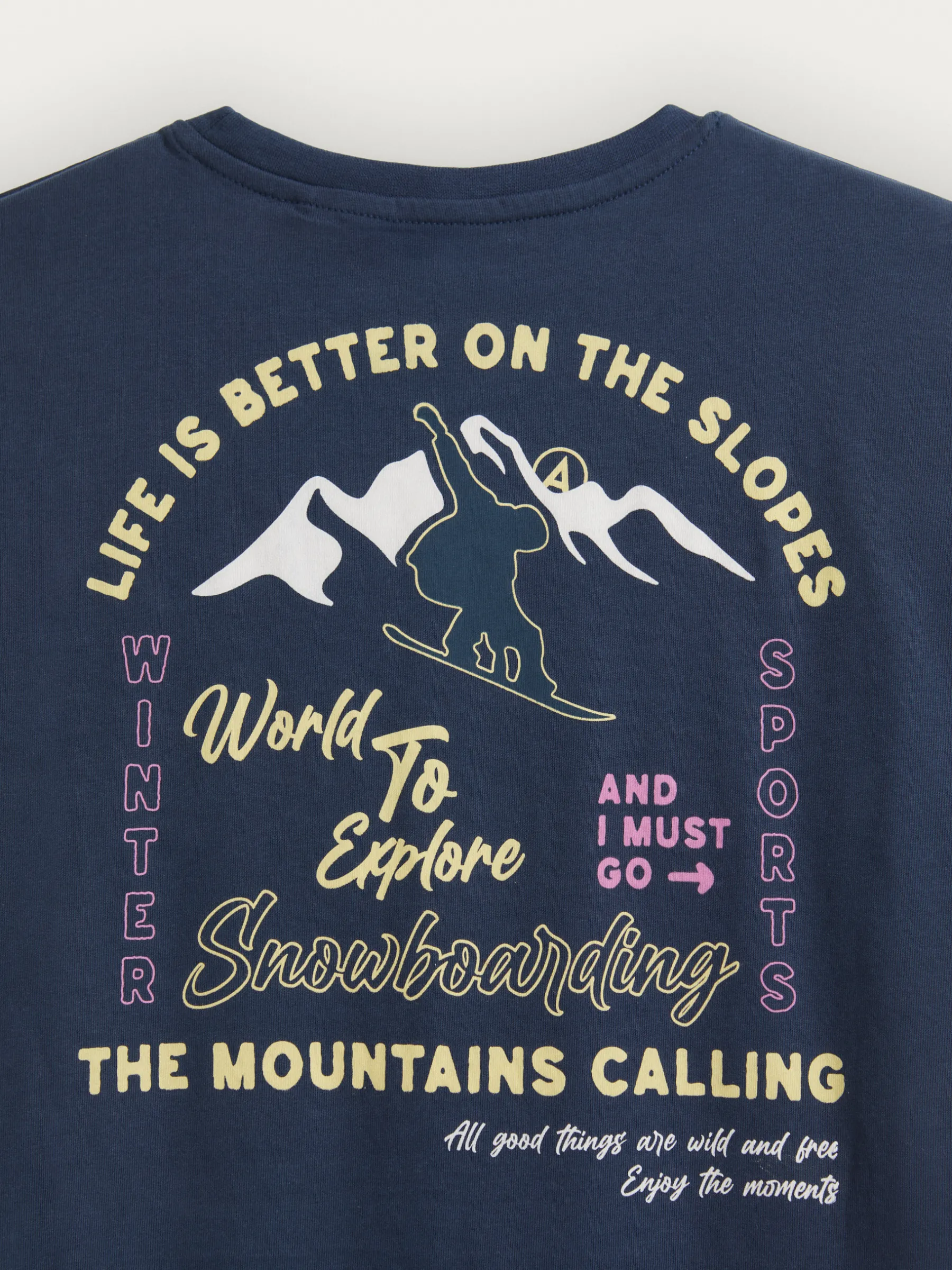 Hombre Alvaro Moreno Teen|Camisetas|CAMISETA SNOW