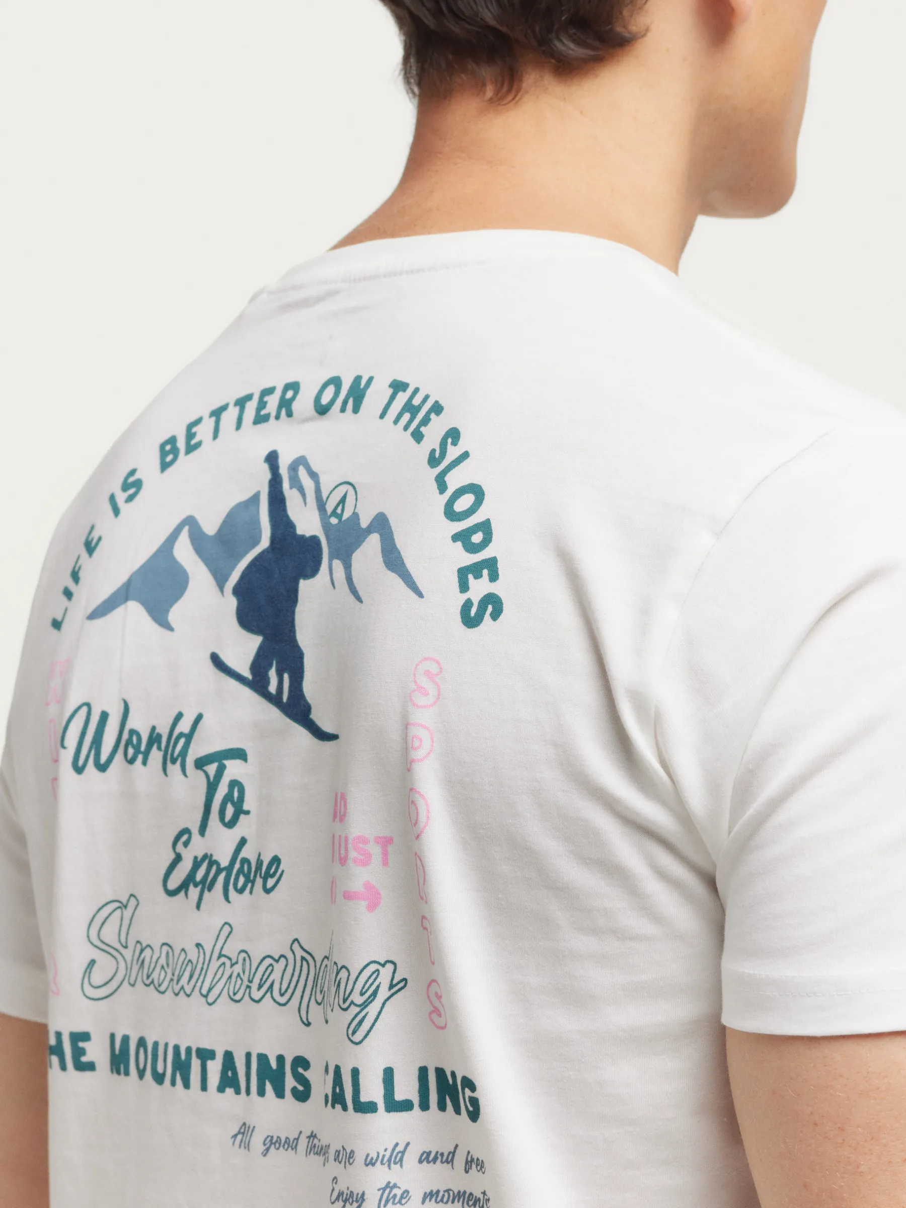 Hombre Alvaro Moreno Teen|Camisetas|CAMISETA SNOW