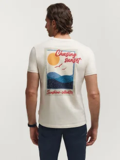Hombre Alvaro Moreno Camisetas|CAMISETA SUNSET