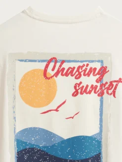 Hombre Alvaro Moreno Camisetas|CAMISETA SUNSET