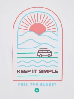 Hombre Alvaro Moreno Camisetas|CAMISETA SUNSET