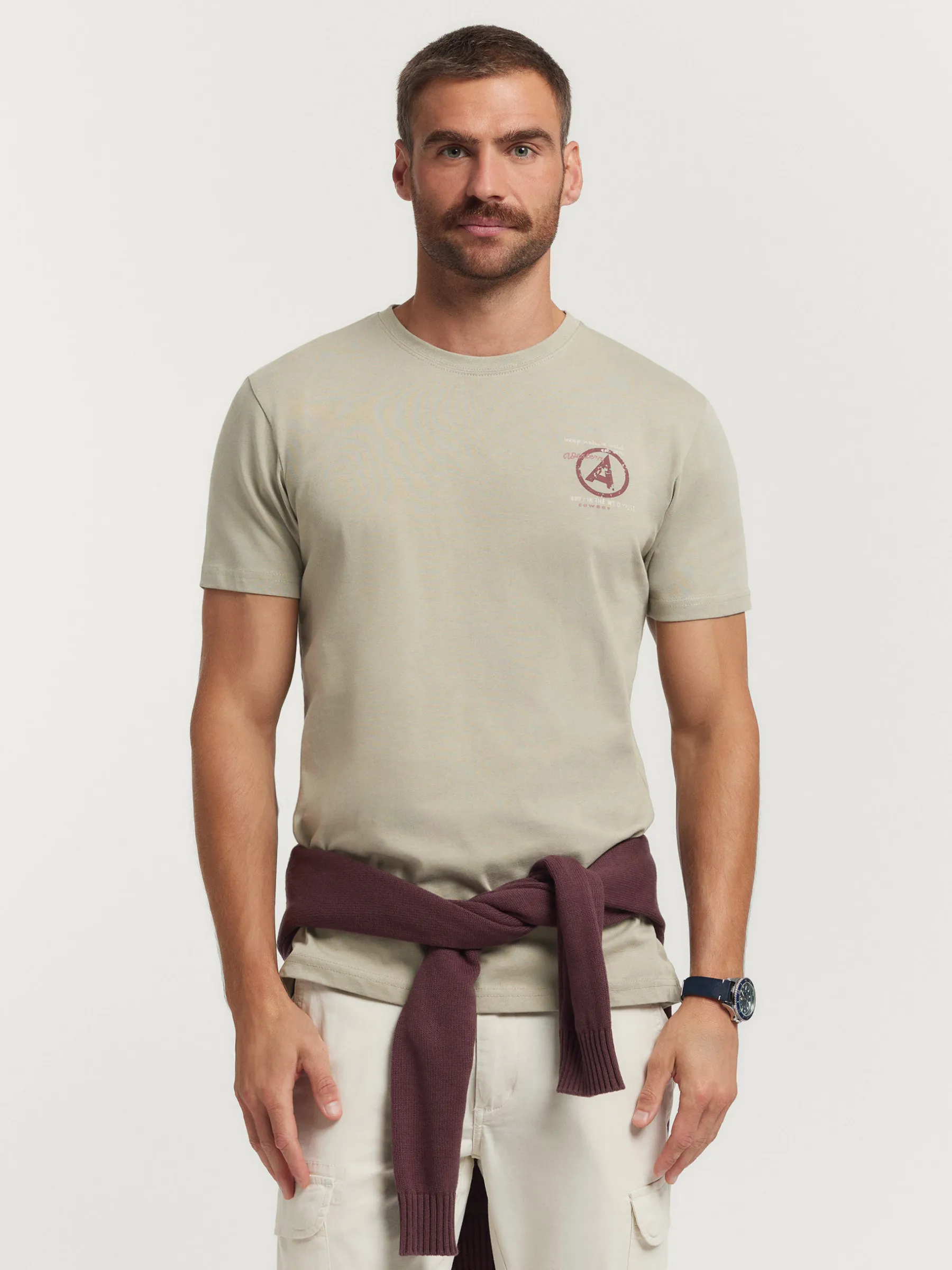 Hombre Alvaro Moreno Camisetas|CAMISETA WESTERN