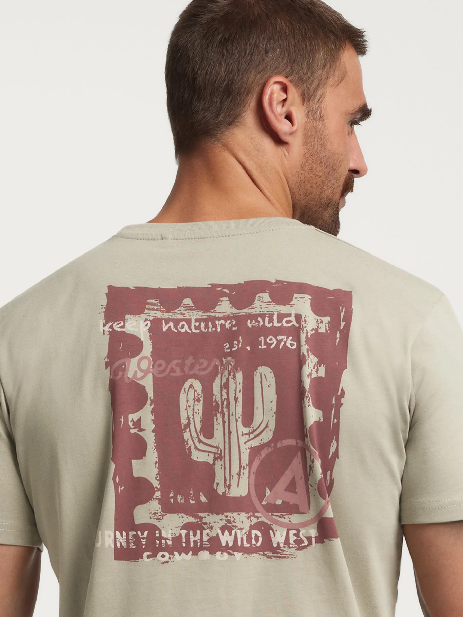 Hombre Alvaro Moreno Camisetas|CAMISETA WESTERN