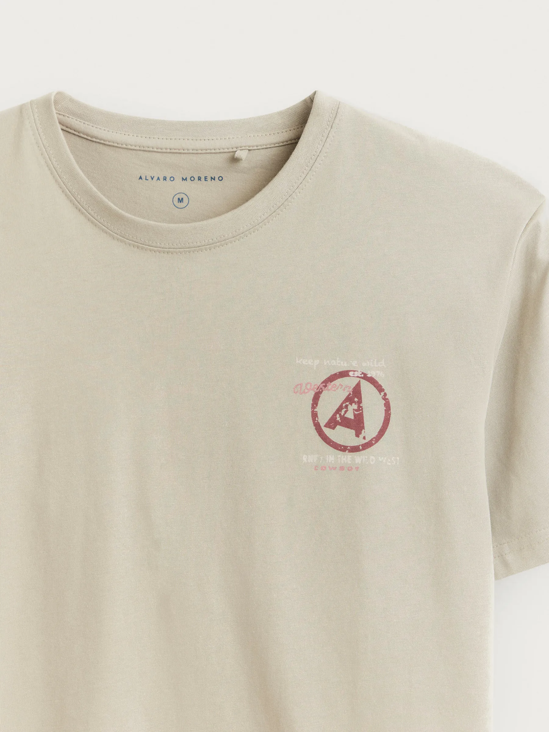 Hombre Alvaro Moreno Camisetas|CAMISETA WESTERN