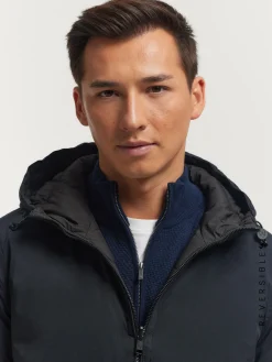 Hombre Alvaro Moreno Cazadoras Y Parkas|CAZADORA RATCHED REVERSIBLE | MARRÓN