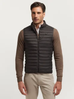 Hombre Alvaro Moreno Chalecos|CHALECO NIRO MARRÓN