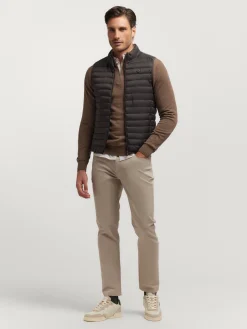 Hombre Alvaro Moreno Chalecos|CHALECO NIRO MARRÓN