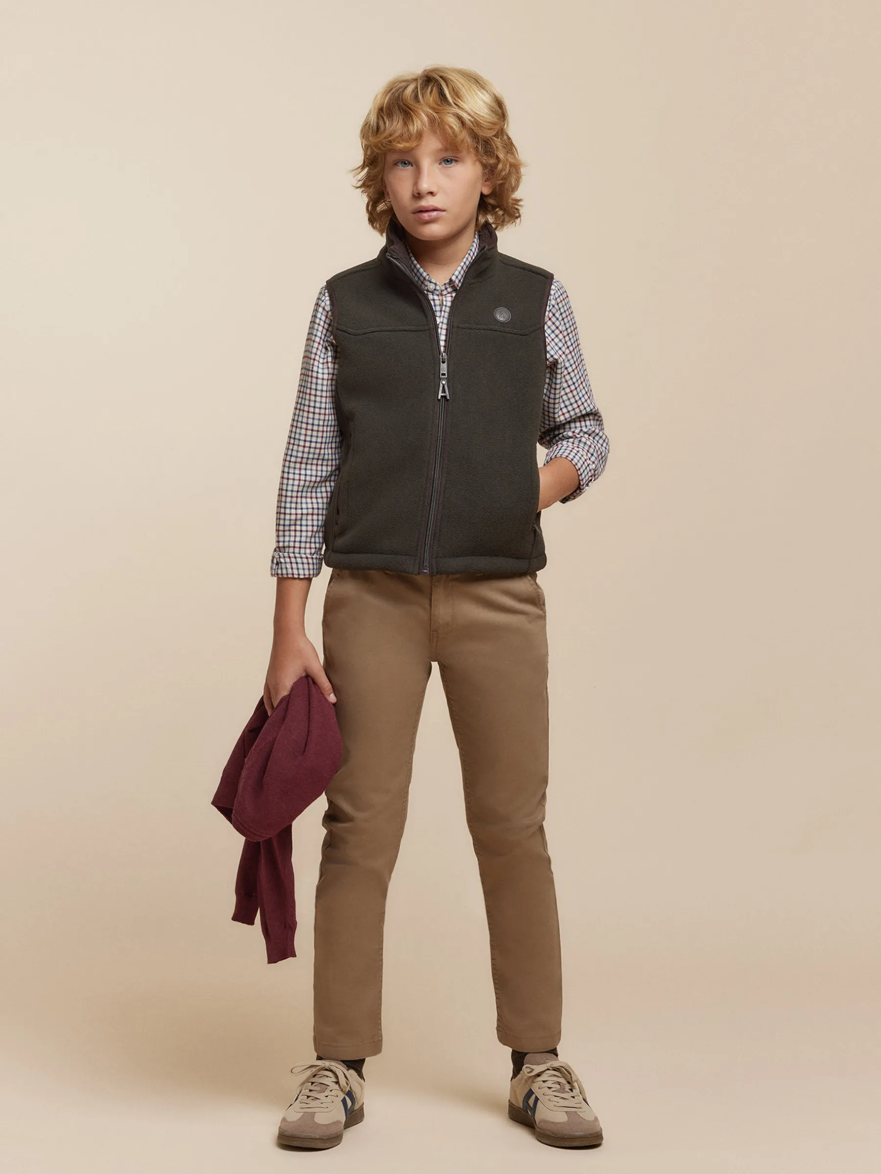 Alvaro Moreno Cazadoras Y Chalecos|CHALECO SIERRA KIDS