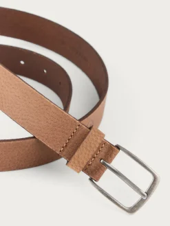 Hombre Alvaro Moreno Cinturones|CINTURON LOGO PIEL