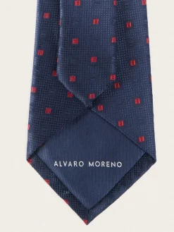 Hombre Alvaro Moreno Corbatas|Corbatas|CORBATA JACQUARD MF