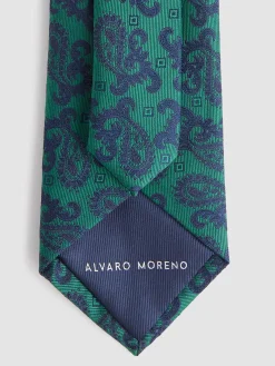 Hombre Alvaro Moreno Corbatas|Corbatas|CORBATA JACQUARD MF