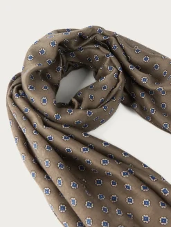 Hombre Alvaro Moreno Foulares|FOULARD PRINT MARRÓN