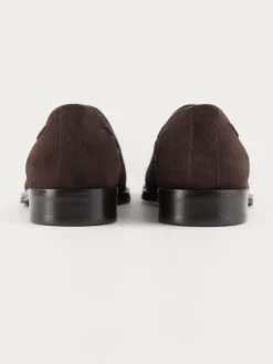 Hombre Alvaro Moreno Vestir|MOCASIN SERRAJE BORLAS MARRÓN