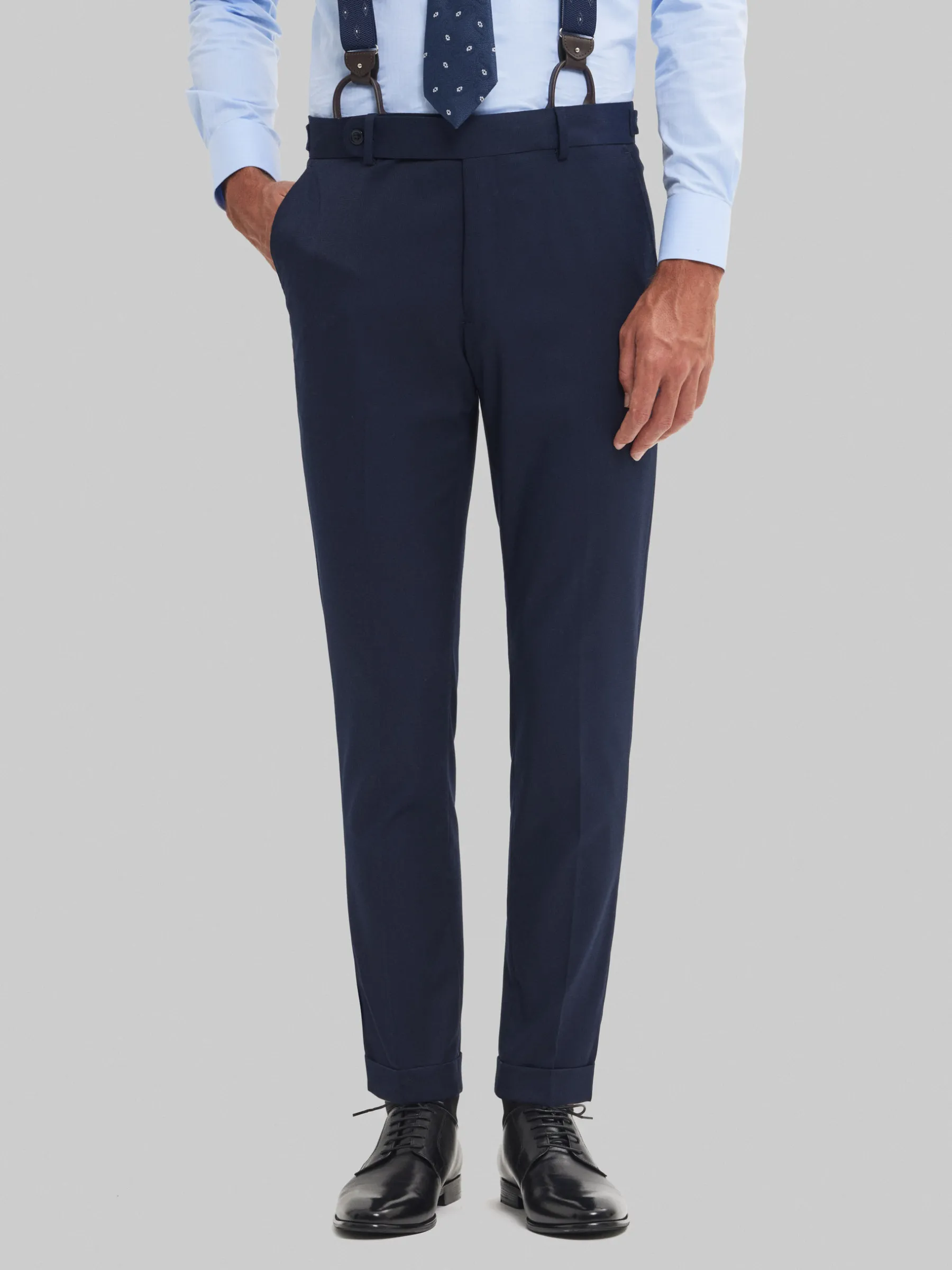 Hombre Alvaro Moreno Trajes|Trajes|PANTALON CAPO MICRO