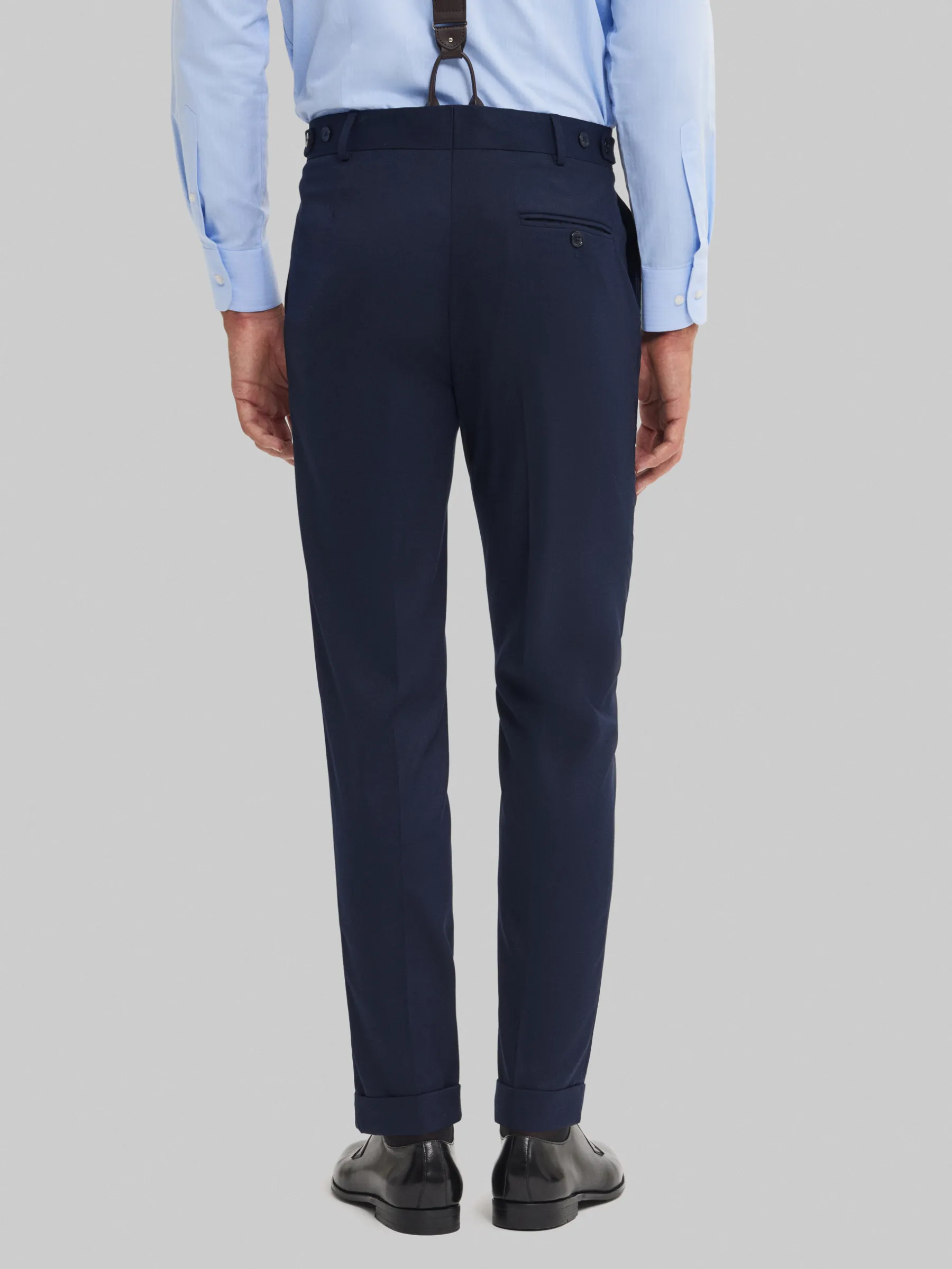 Hombre Alvaro Moreno Trajes|Trajes|PANTALON CAPO MICRO