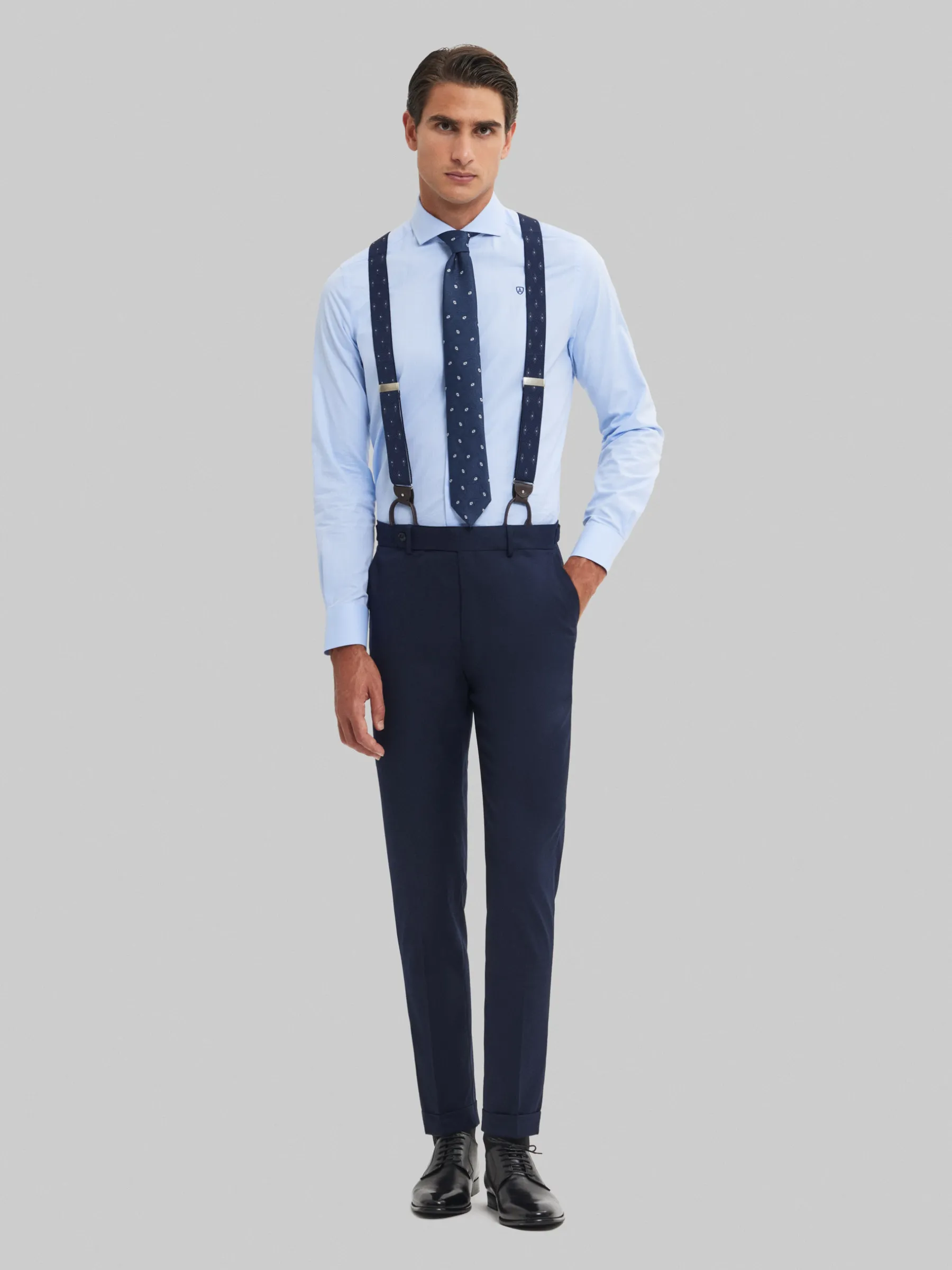 Hombre Alvaro Moreno Trajes|Trajes|PANTALON CAPO MICRO