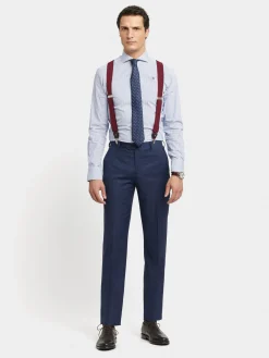 Hombre Alvaro Moreno Trajes|Trajes|PANTALON FIL A FIL CRUZADO