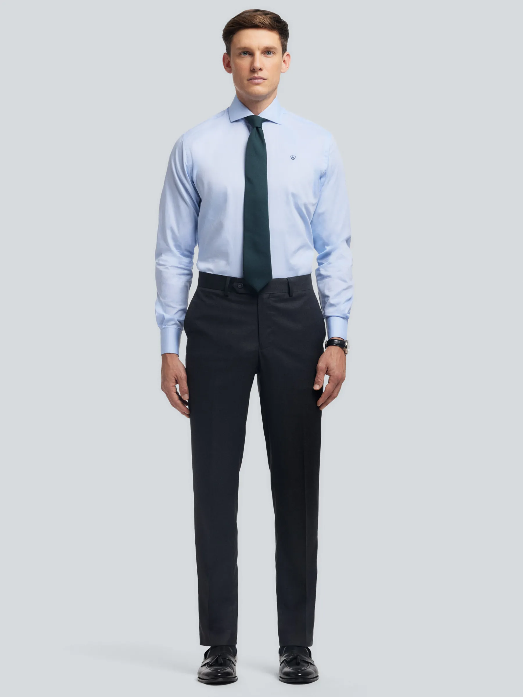 Hombre Alvaro Moreno Trajes|Trajes|PANTALON FIL A FIL CRUZADO