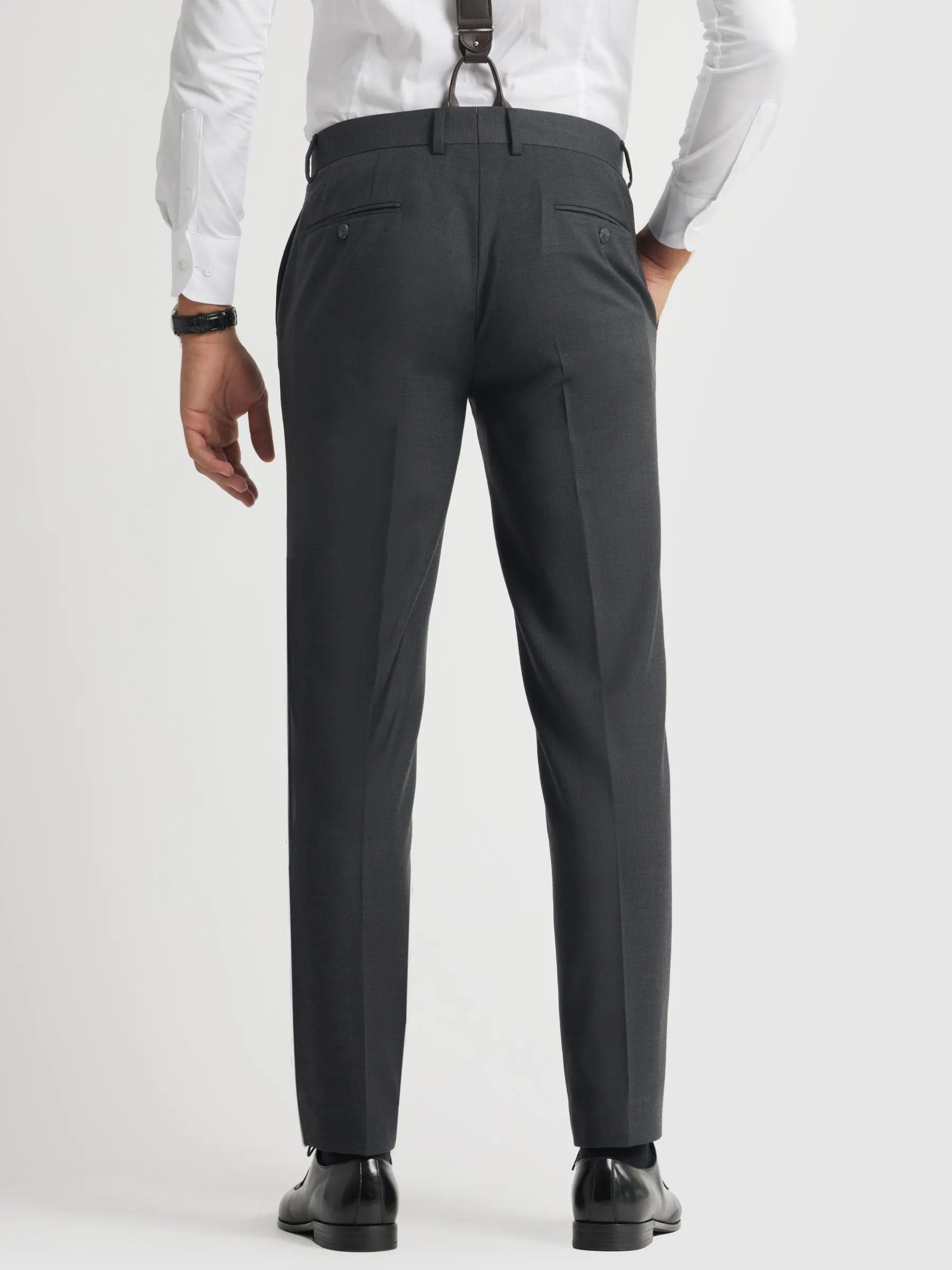 Hombre Alvaro Moreno Trajes|Trajes|PANTALON FIL A FIL CRUZADO