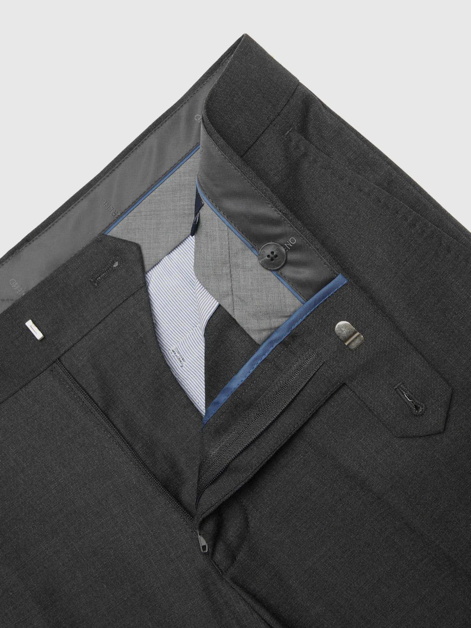 Hombre Alvaro Moreno Trajes|Trajes|PANTALON FIL A FIL CRUZADO