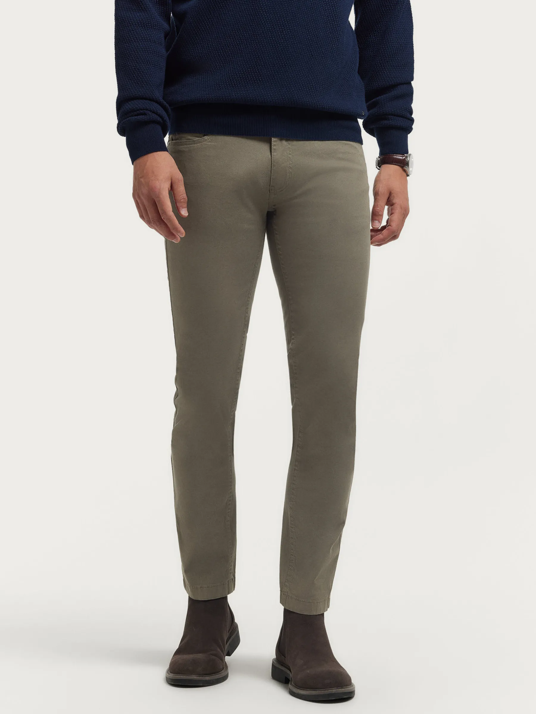 Hombre Alvaro Moreno Casual|PANTALON MICRO 5PKT