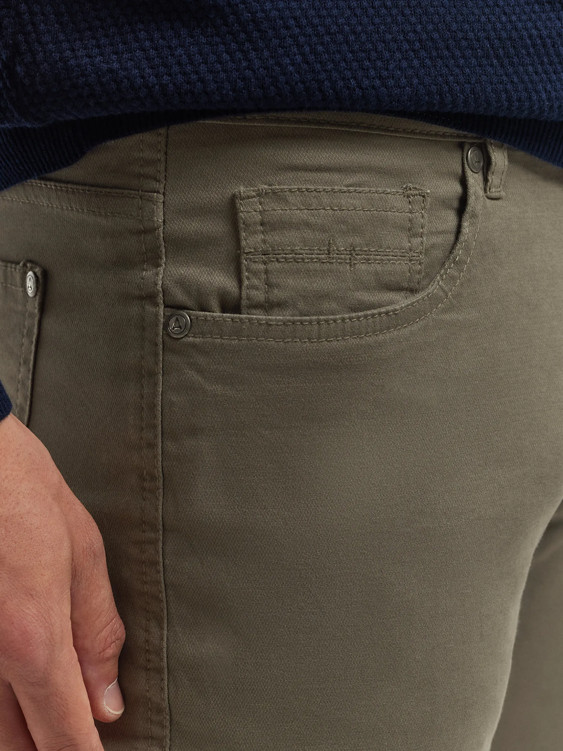 Hombre Alvaro Moreno Casual|PANTALON MICRO 5PKT