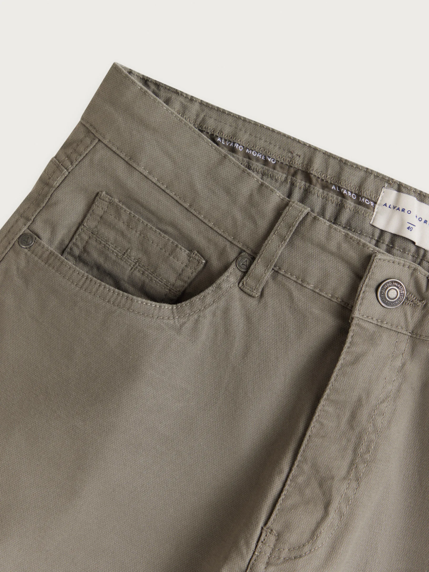 Hombre Alvaro Moreno Casual|PANTALON MICRO 5PKT