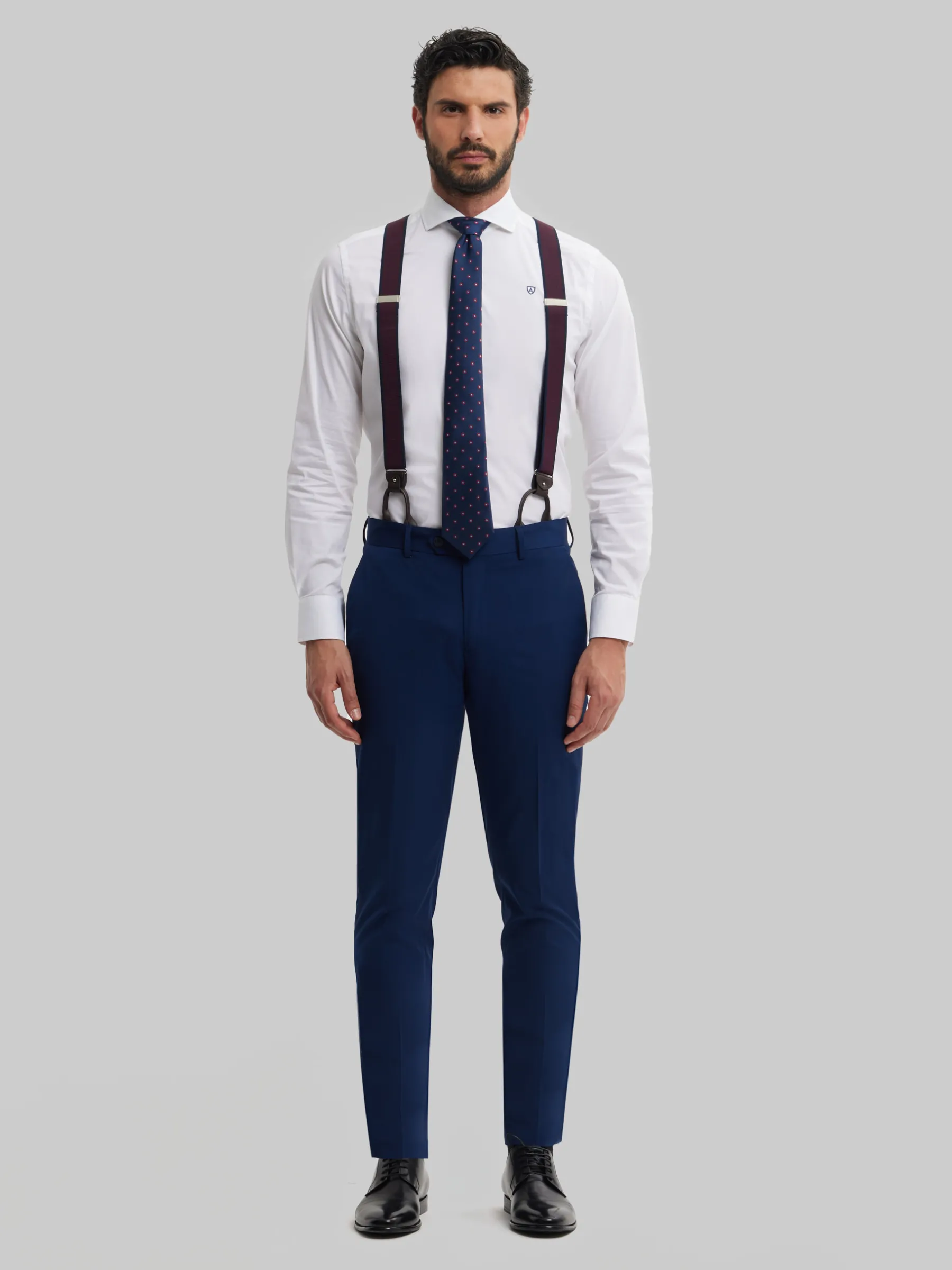 Hombre Alvaro Moreno Trajes|Trajes|PANTALON PLAIN SLIM