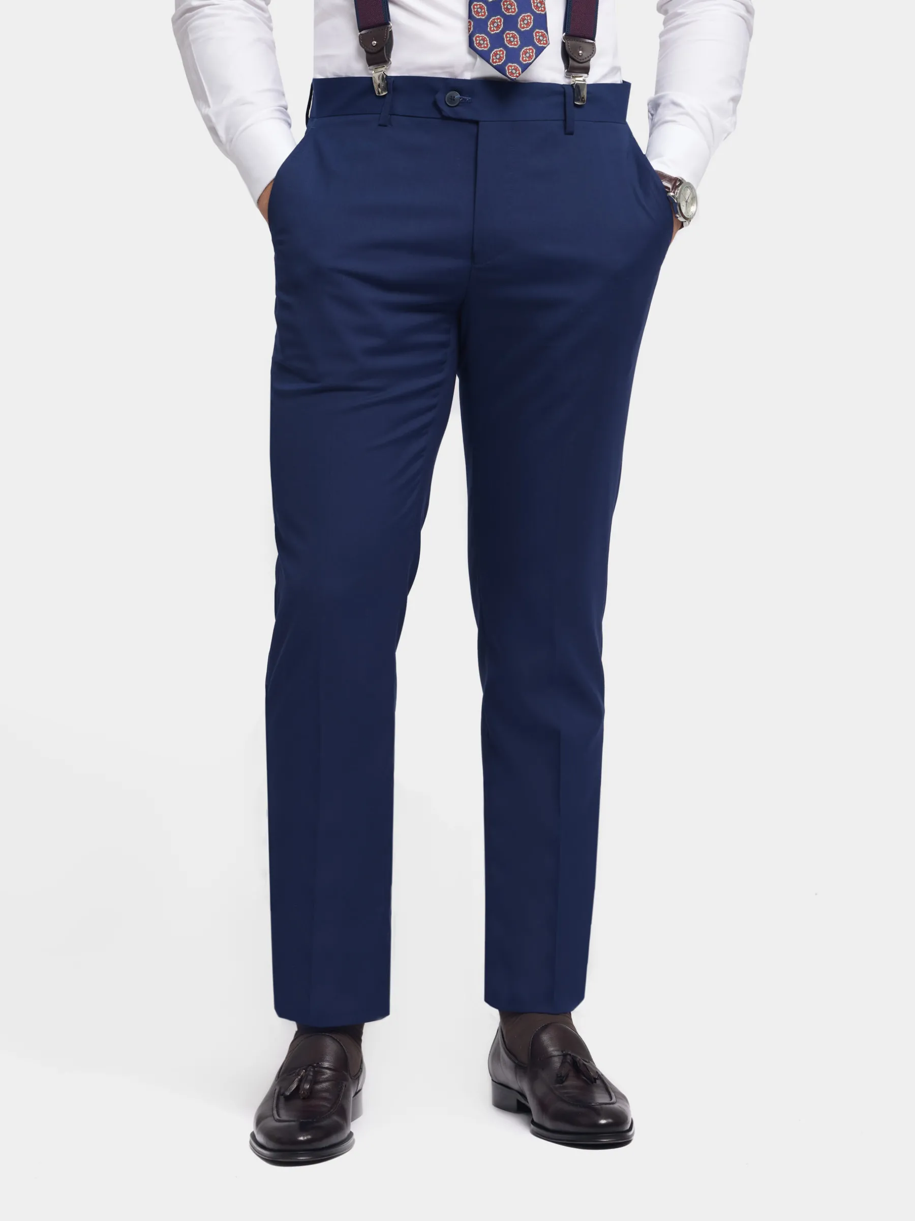 Hombre Alvaro Moreno Trajes|Trajes|PANTALON TWILL