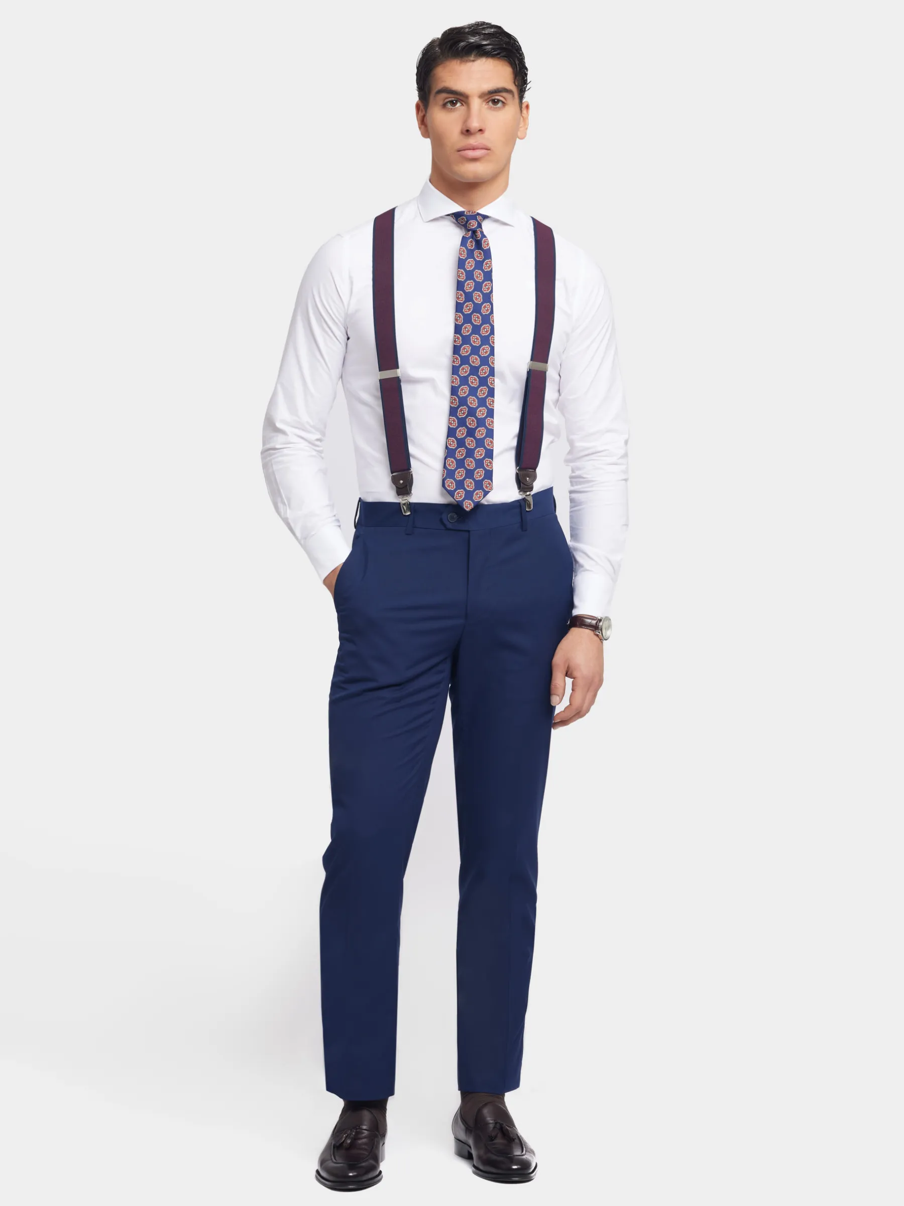Hombre Alvaro Moreno Trajes|Trajes|PANTALON TWILL