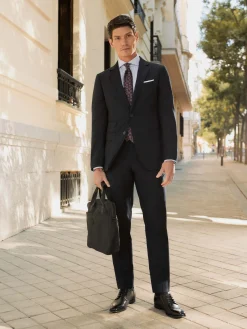 Hombre Alvaro Moreno Trajes|Trajes|PANTALON TWILL