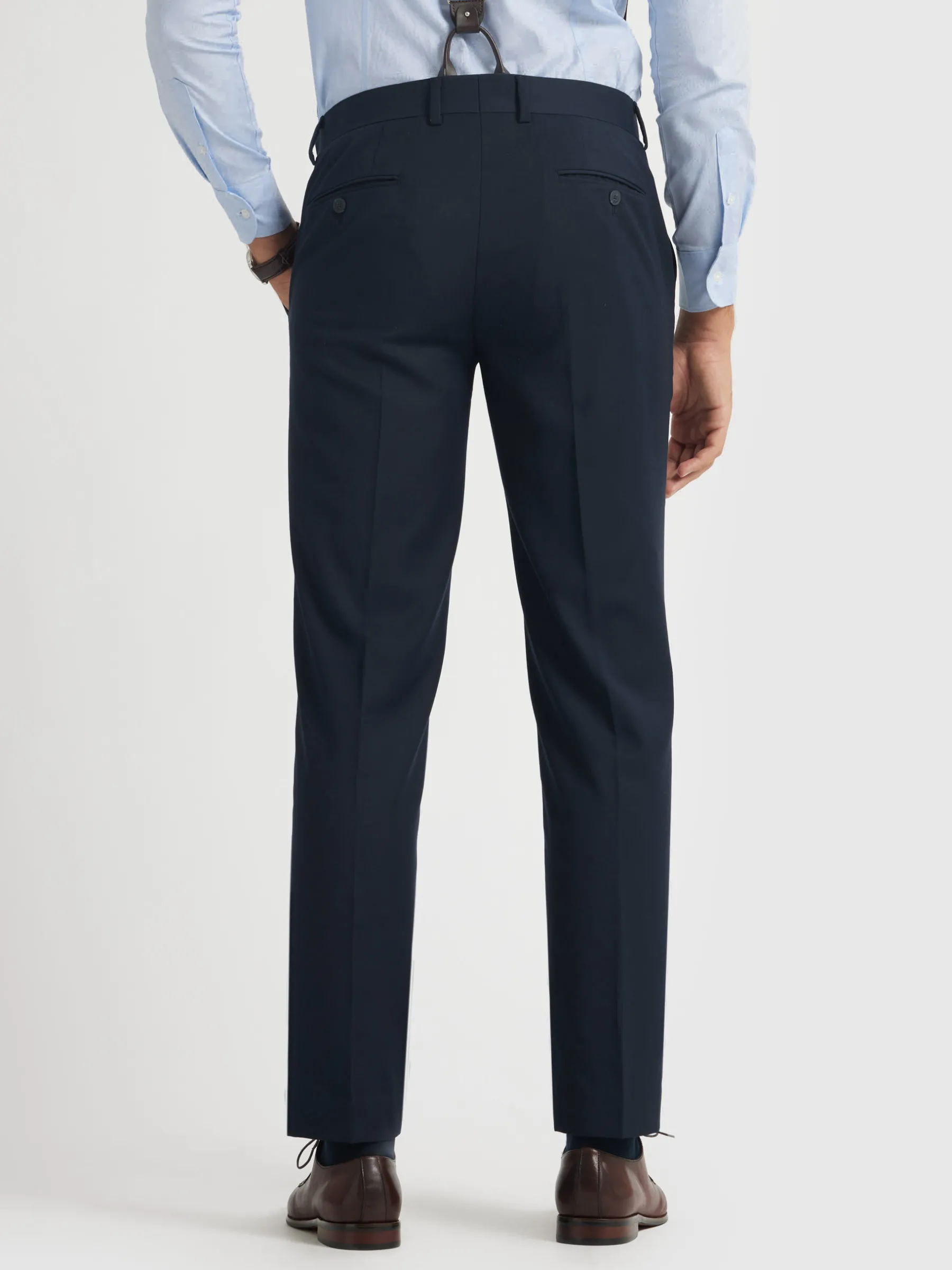 Hombre Alvaro Moreno Trajes|Trajes|PANTALON TWILL CRUZADO