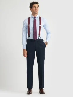 Hombre Alvaro Moreno Trajes|Trajes|PANTALON TWILL CRUZADO