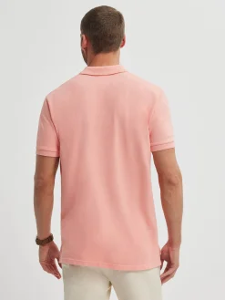 Hombre Alvaro Moreno Polos Y Poleras|POLO BASIC SALMÓN