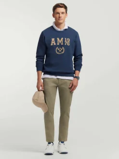 Hombre Alvaro Moreno Sudaderas|SUDADERA BASEBALL